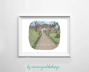 Buildings & Venues - Ballybeg House (Stone Building) Illustration