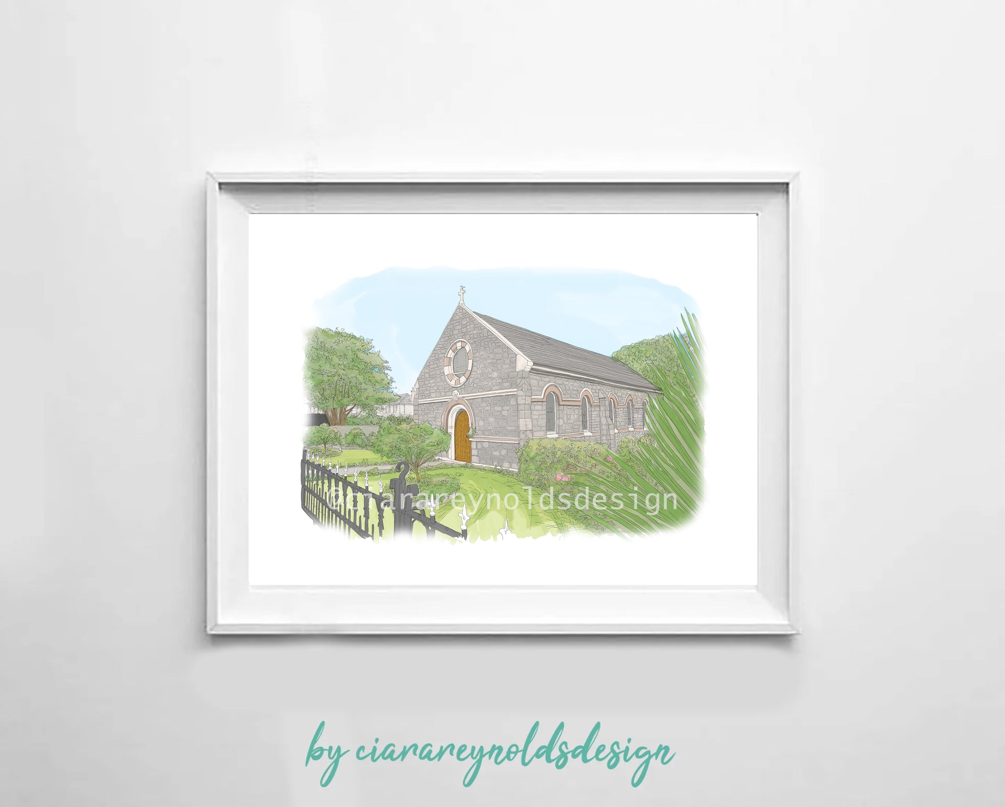 Buildings & Venues - The Barrack's Church, Renmore Illustration