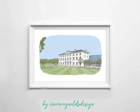 Buildings & Venues - Farnham Estate Spa and Golf Resort Illustration