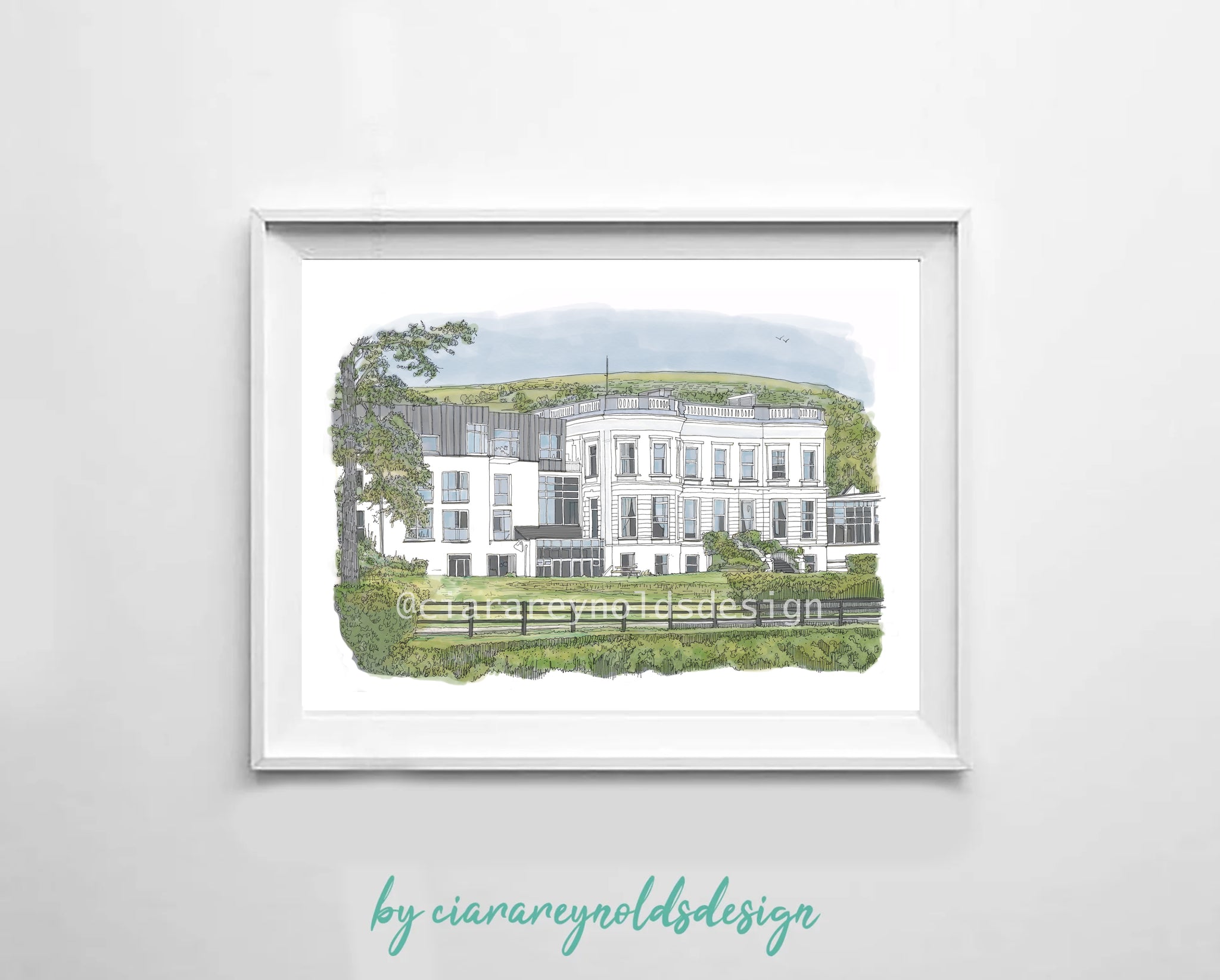 Buildings & Venues - Hotel Minella Clonmel Illustration