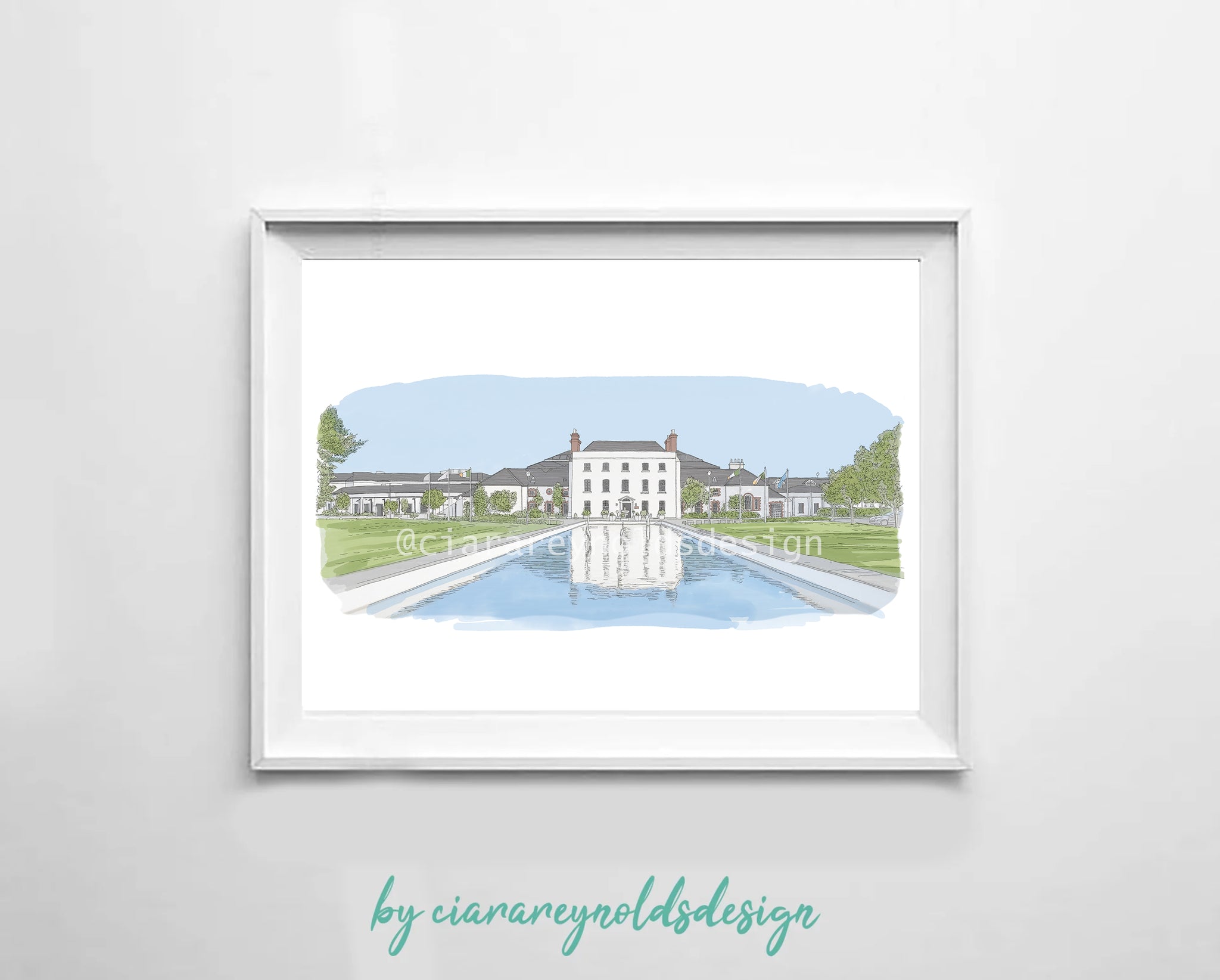 Buildings & Venues - The Johnstown Estate Illustration
