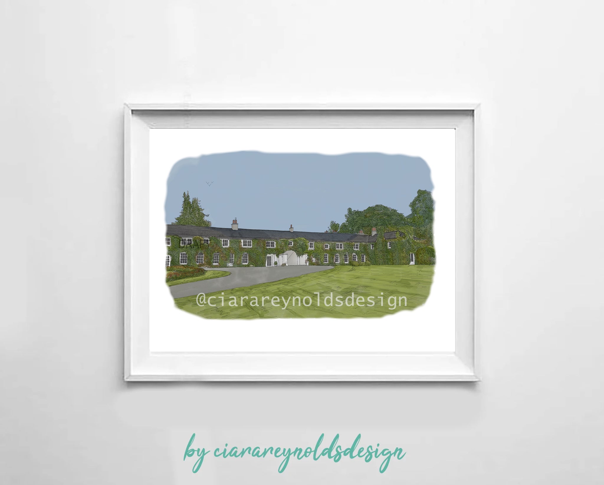 Buildings & Venues - Rathsallagh House Illustration