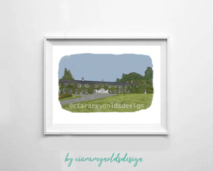 Buildings & Venues - Rathsallagh House Illustration