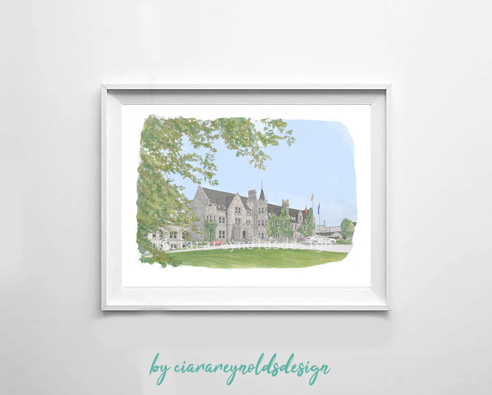Buildings & Venues - Breaffy House Resort Illustration