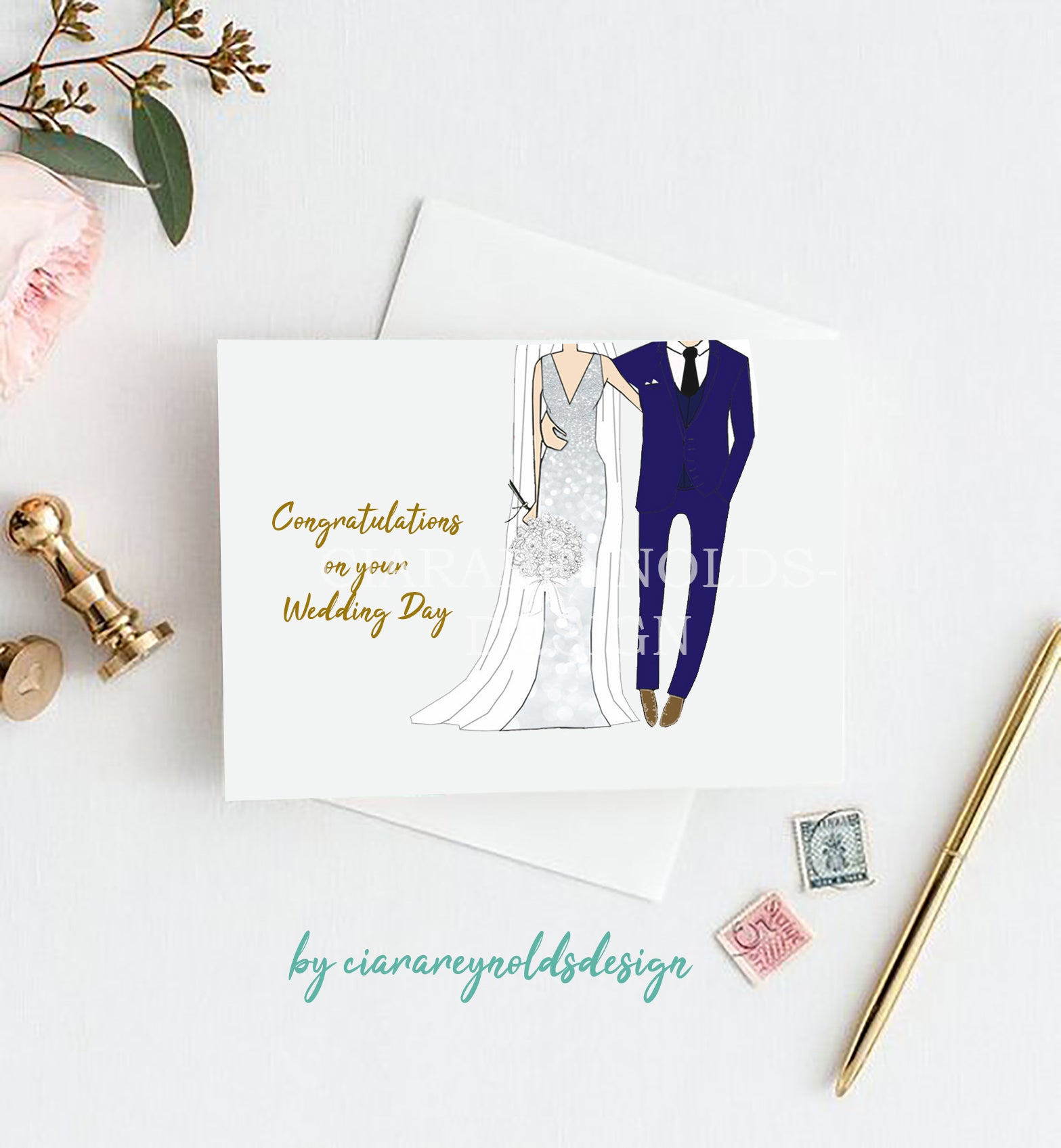 Cards - Congratulations on your Wedding day