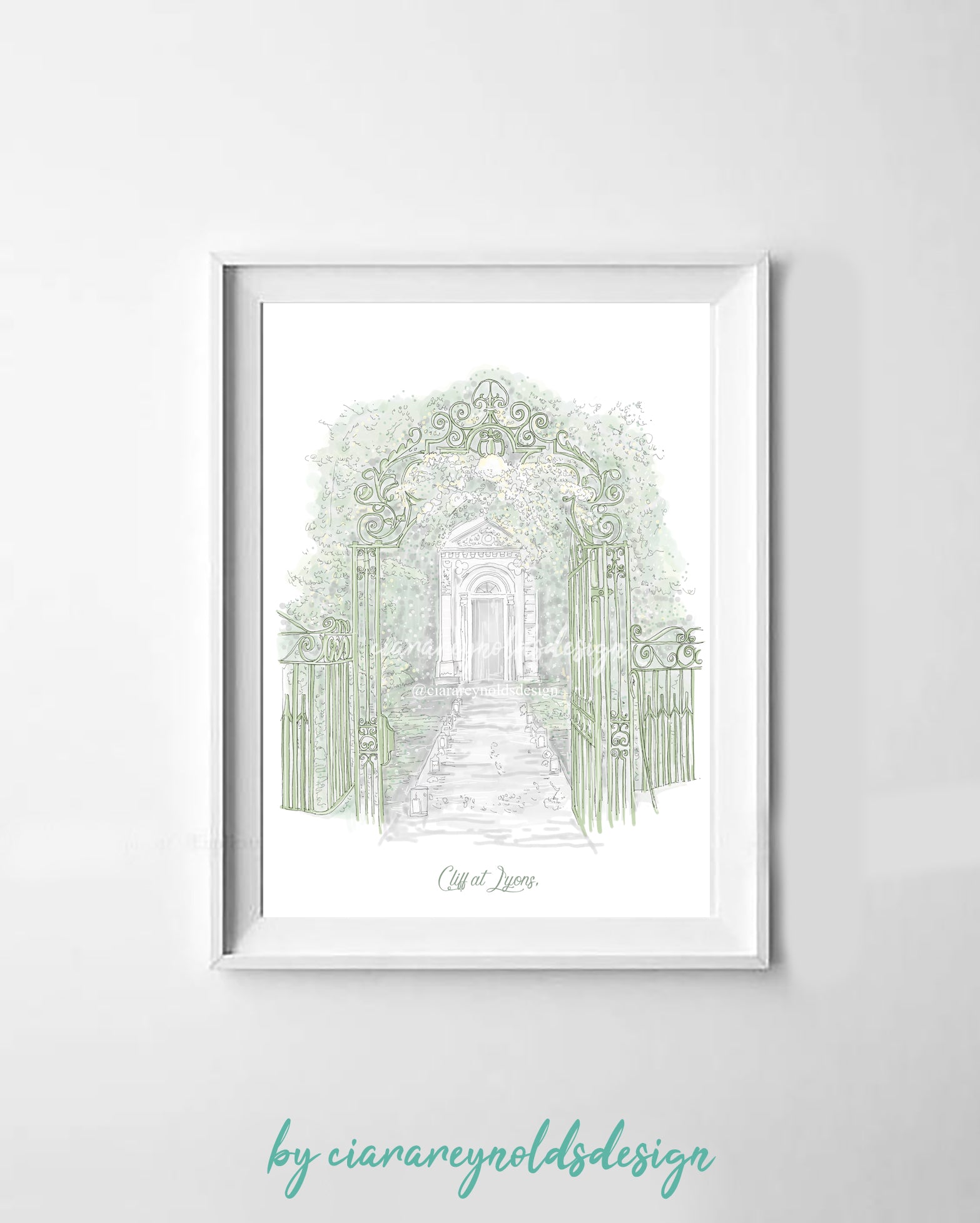 Buildings & Venues - Cliff at Lyons Illustration