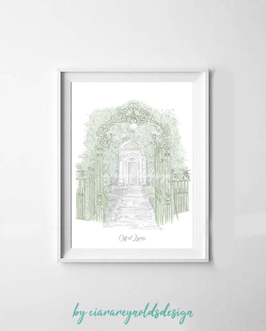 Buildings & Venues - Cliff at Lyons Illustration