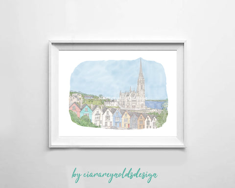 Buildings & Venues - Cobh, Co. Cork Illustration