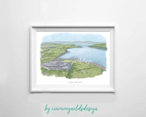 Buildings & Venues - Dingle Skellig Hotel Illustration