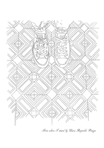 CREATE - Colouring Templates - Channel your inner calm by colouring in!