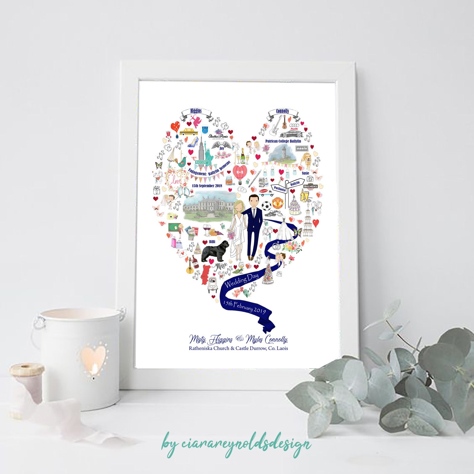 Love Story Illustrations