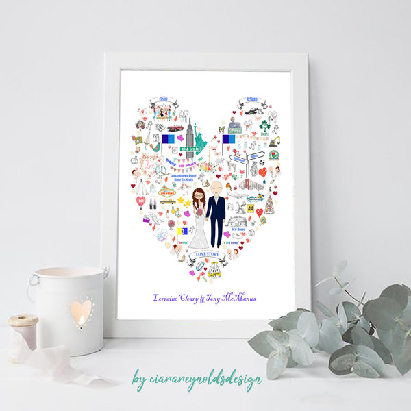 Love Story Illustrations