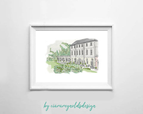 Buildings & Venues - Maryborough Hotel Illustration