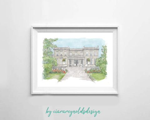 Buildings & Venues - Palmerstown House Illustration