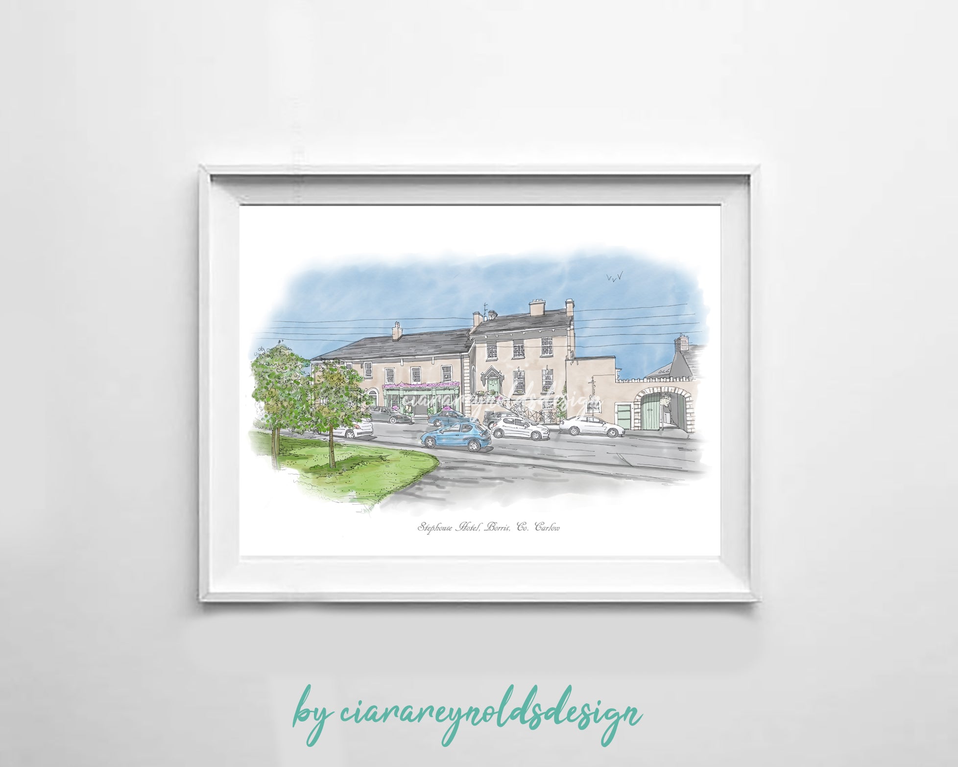 Buildings & Venues - Stephouse Hotel, Borris, Illustration